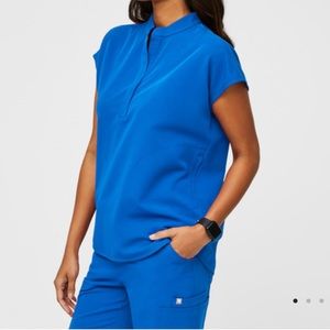 Royal Blue Rafaela™ - Oversized Scrub Top